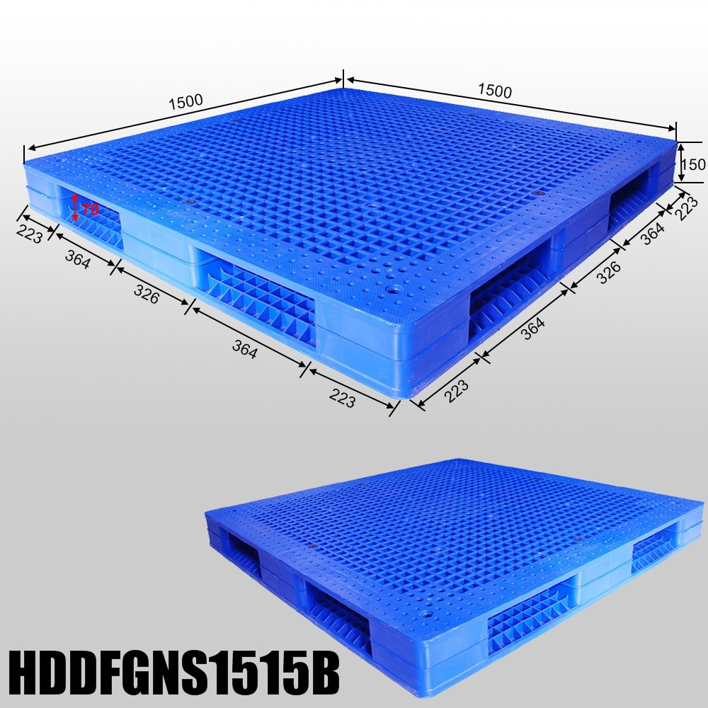  1500*1500 Double Faced Heavy Duty Stackable Pallets Plastic