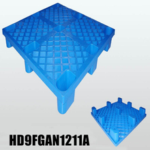  L1200*W1100*H140mm plastic pallet with 9 Feet,Nestable,Grid