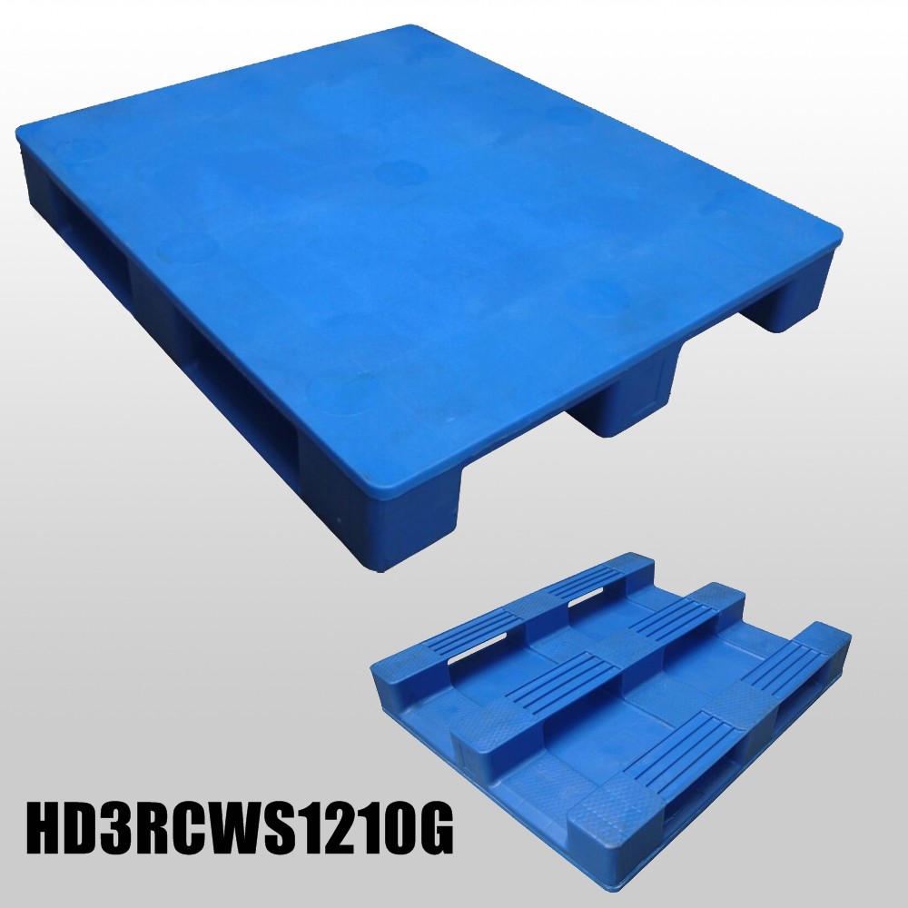 1200*1000*160mm 3 Runners closed deck hygeian plastic pallet