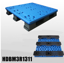 Extra high load capacity blow molding plastic pallet 1300x1100x150mm