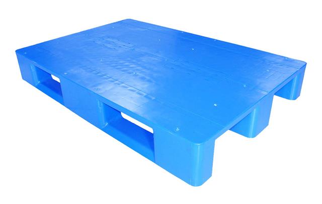1200*800 Close Deck Single Face Recyclable HDPE Plastic Pallets