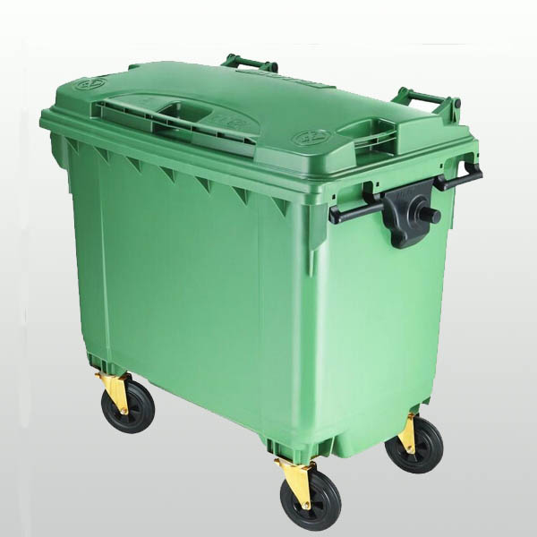 Outdoor Large Plastic Rubbish Bins Plastic Waste Bin - Buy cheap bins,  small recycling bins, industrial trash can Product on Chinese provider of  commercial and industrial grade plastic pallets and material handling