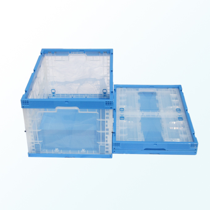 Collapsible box with side door 650-440-345