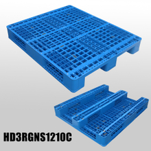 1200*1000 Three Runners Open Deck Export Industry Plastic Pallet 