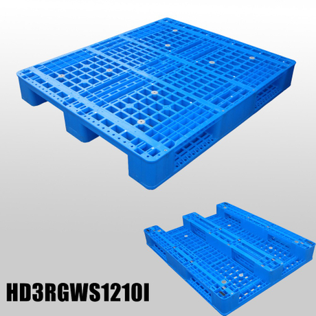 Plastic Shipping Pallets Industry Plastic Pallet with 3 Runners And Open Deck