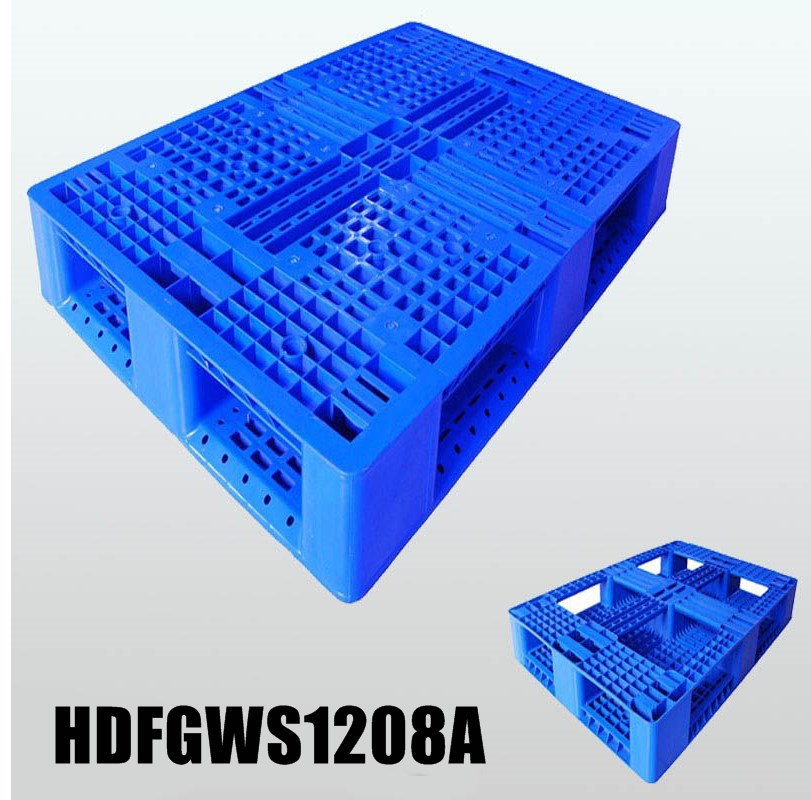Stack Able Full Perimeter Plastic Pallet Heavy Duty Industrial Plastic Pallets