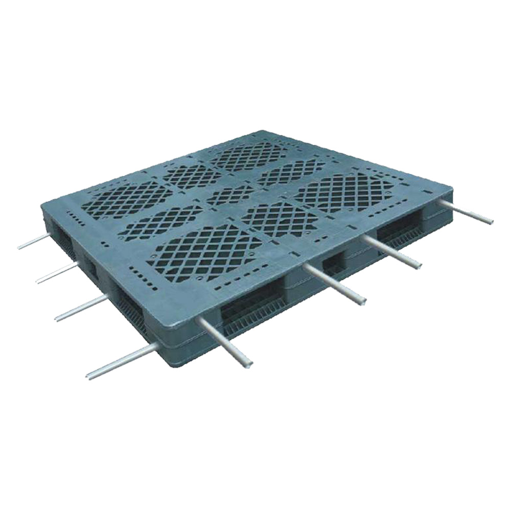 Stackable Industrial Plastic Pallets 4 Way for Sale 
