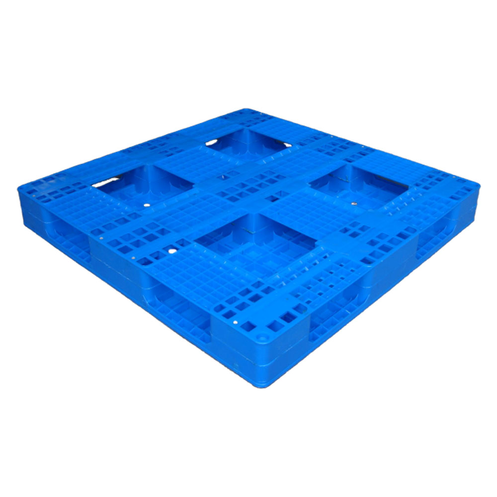Smooth Surface Single Face Plastic Pallets for Warehouse 