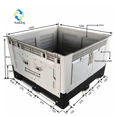 Foldable Heavy Duty Large Bulk Container 