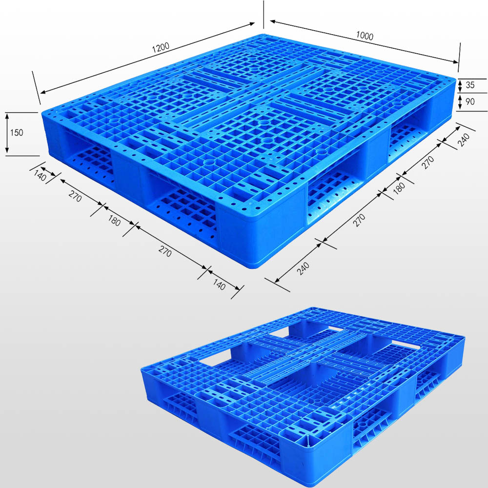 Cheap 40 X 48 Plastic Stacking Pallets for Storage