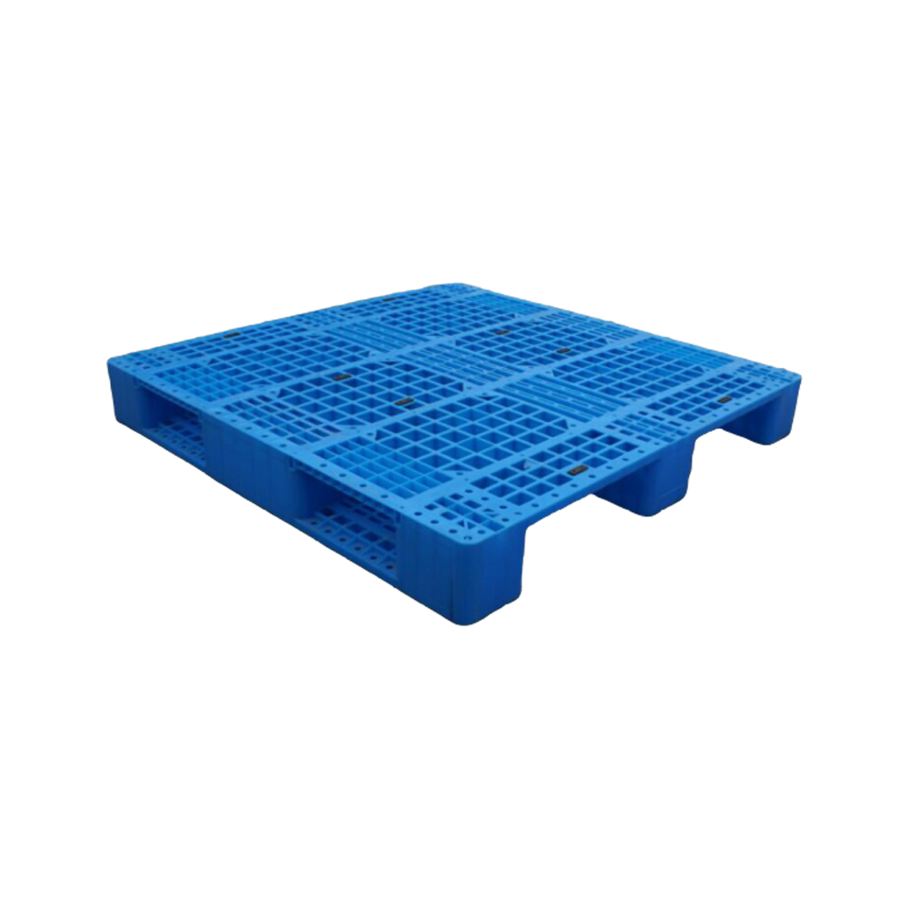 Stackable 3Runners Grid Deck Plastic Pallet