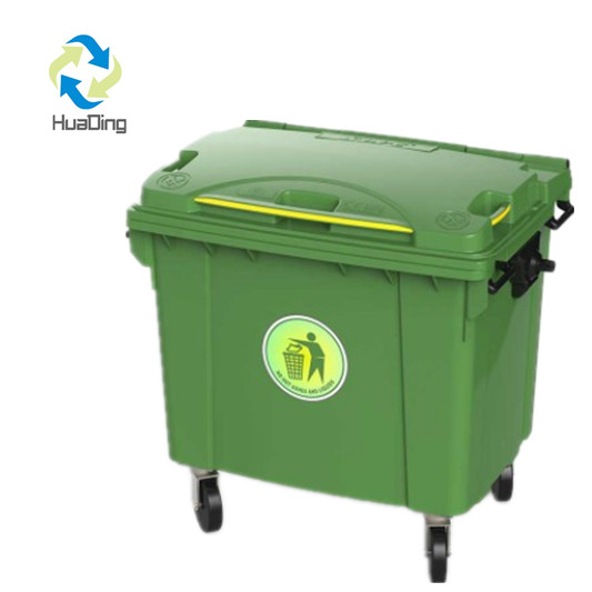 800L Garbage Bin on Wheels 