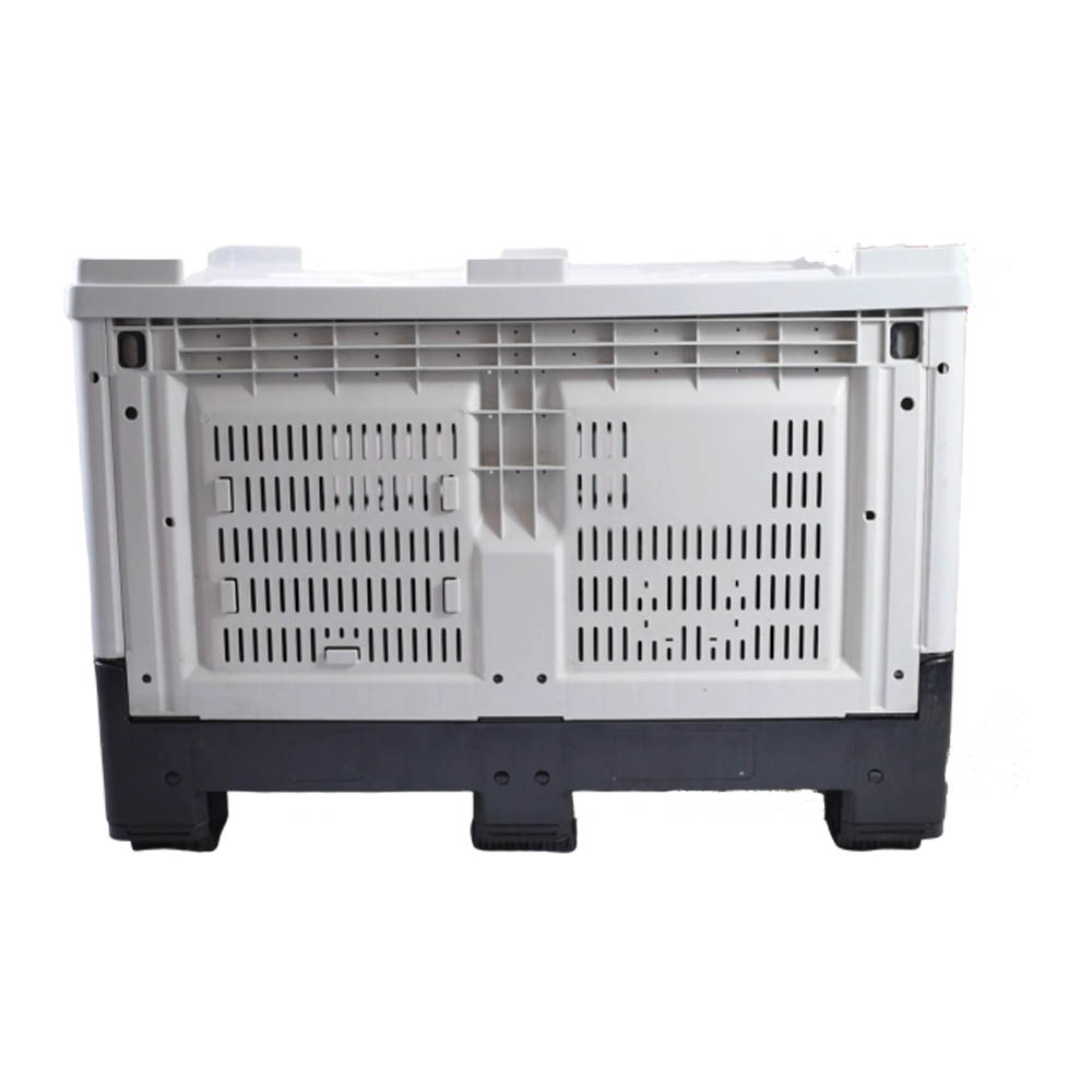 Large Rigid Plastic Storage Collapsible Pallet Box