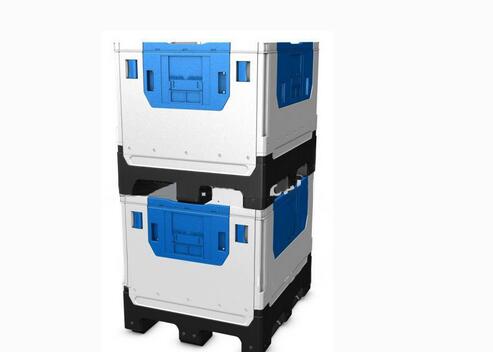Collapsible Pallet Bins Plastic Containers for Packaging