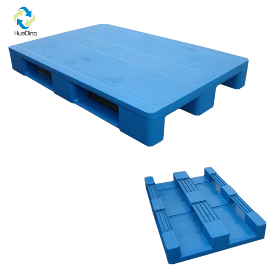 3 Runners Hdpe Closed Deck Export Plastic Pallet 