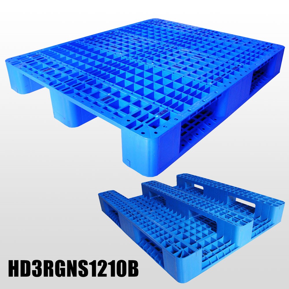 Industry Plastic Pallet with 3Runners And Mess Deck Stackable Plastic Pallets