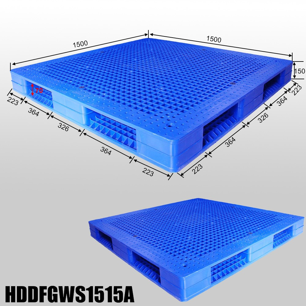 New Large Cargo Plastic Double Stacked Pallets for Warehouse - Buy ...